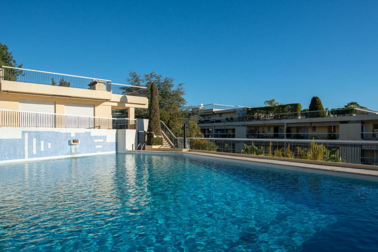 3 Pieces Vue Mer Et Piscine Quartier Parc Imperial Nice Exterior photo