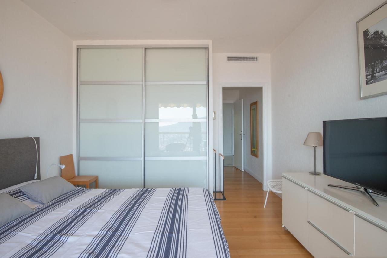 3 Pieces Vue Mer Et Piscine Quartier Parc Imperial Nice Exterior photo